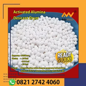 Activated Alumina Adsorbent  untuk Heatless Air Dryer Industri Petrokimia Ady Water