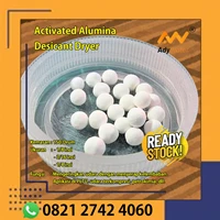 Activated Alumina Ball  untuk Refrigerated Air Dryer Industri Manufaktur Ady Water