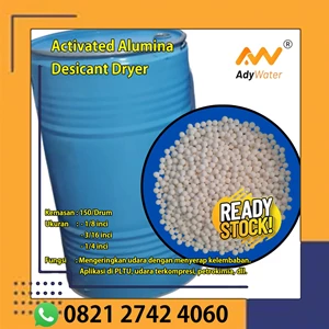 Activated Alumina Air Dryer untuk Dew Point Control Industri Manufaktur Ady Water
