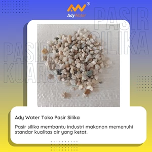 Pasir Silika untuk Filter Air Laundry Skala Industri