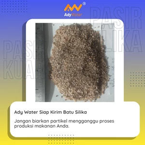 Pasir Silika untuk Filter Air PDAM Skala Kecil