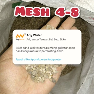 Media Filter Air Limbah Petrokimia Menggunakan Pasir Silika